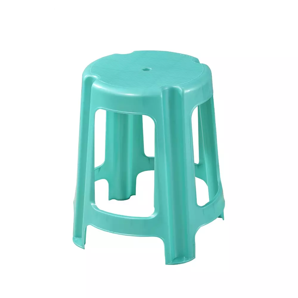 swagath-green-plastic-round-stool-for-indoor-outdoor-cafeteria-set-of-2