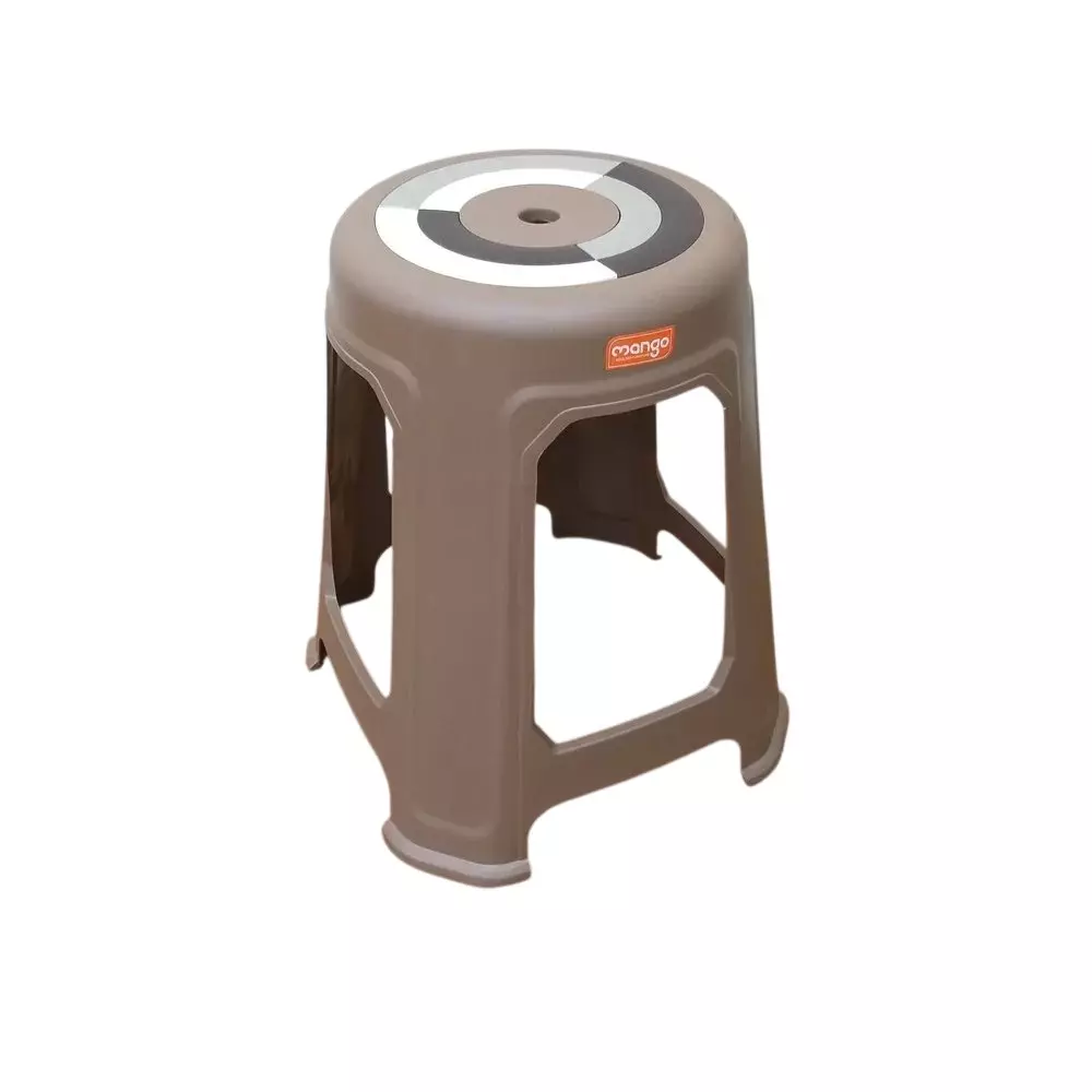 Mango ICON Plastic Stool 482x260x260 mm Dark Beige