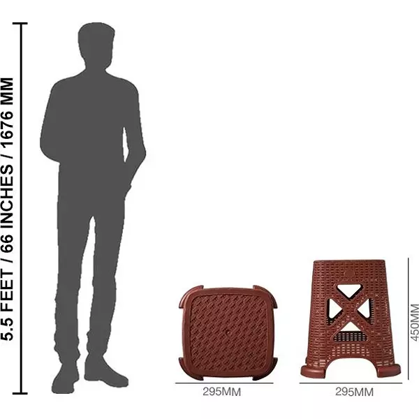 swagath-plastic-sitting-stool-brown-color-for-kitchen-bathroom-and-houeshold-work-smarty-pack-of-2-pcs