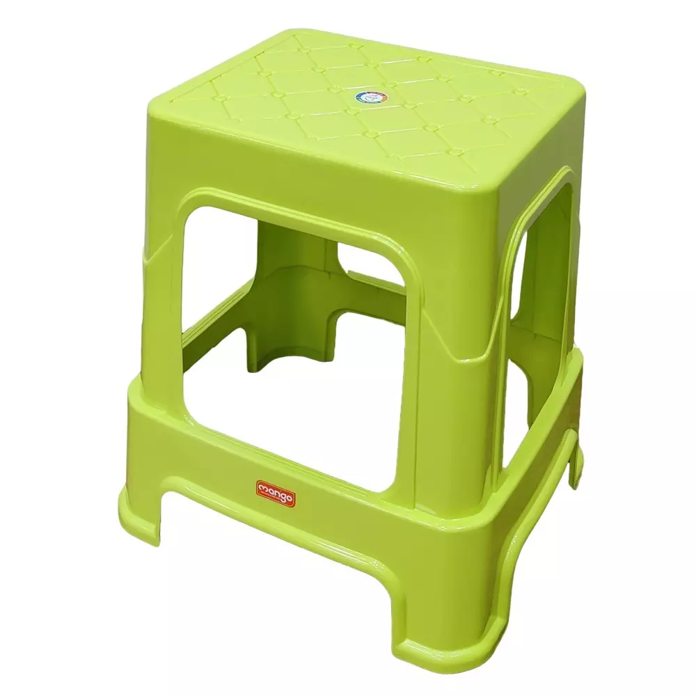 Mango SIKANDAR Plastic Stool 304.8x381x533.4 mm Citrus Green