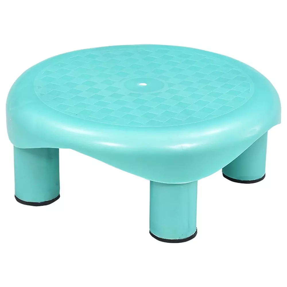 swagath-plastic-stool-sky-blue-color-for-bathroom-ps-02-series-pack-of-4-pcs