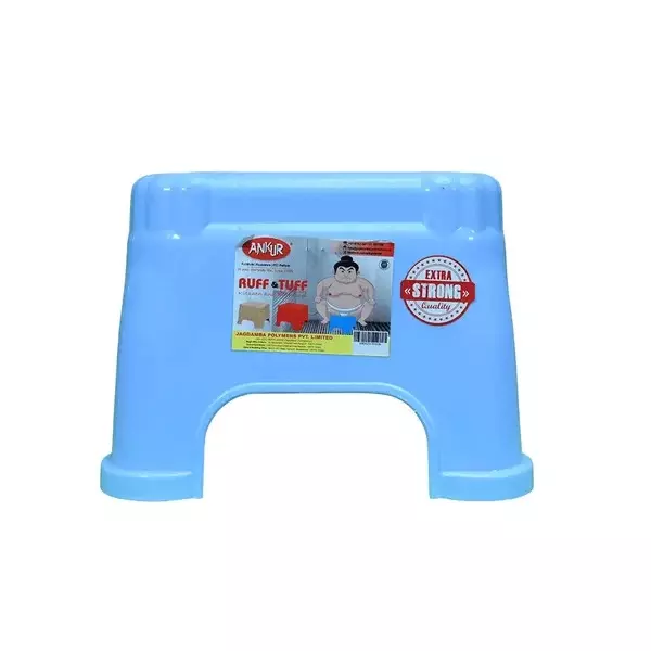 ankur-ruff-n-tuff-patla-stool-high-grade-polypropylene-virgin-plastic-body-and-blue-color-for-homes-shops-more-fg10064a10