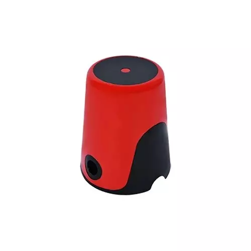 Italica Flip Multi-Purpose Plastic Stool Black & Red Color, 6003