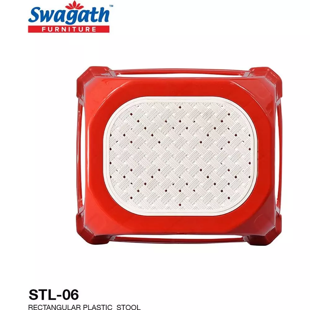 swagath-stl-stool-plastic-red-47x28x34-cm-size-for-kitchen-houeshold-bathroom-outdoor-cafeteria-use-stl-06-br-4-pack-of-4-pcs