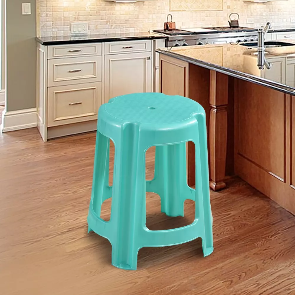 swagath-green-plastic-round-stool-for-indoor-outdoor-cafeteria-set-of-4