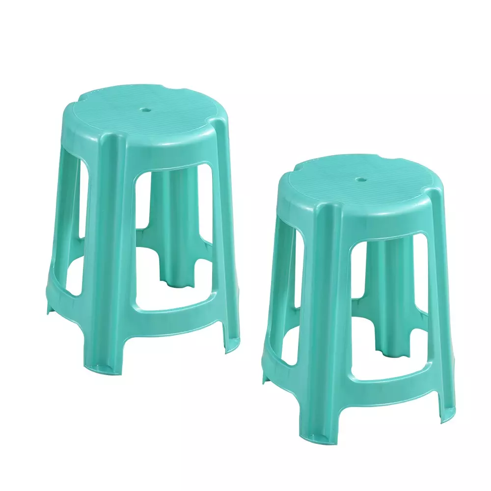 swagath-green-plastic-round-stool-for-indoor-outdoor-cafeteria-set-of-4