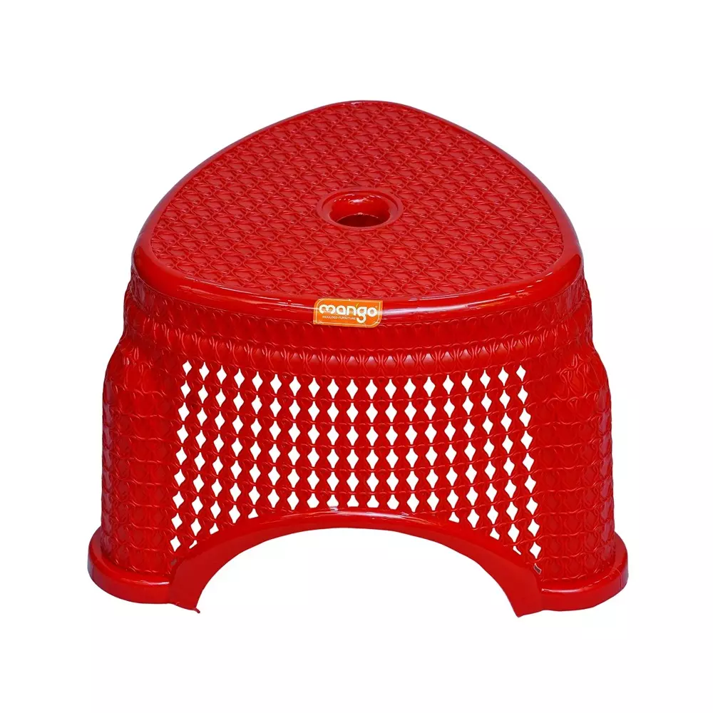 Mango TANGO Plastic Stool 304.8x381x279.4 mm Mystic Red
