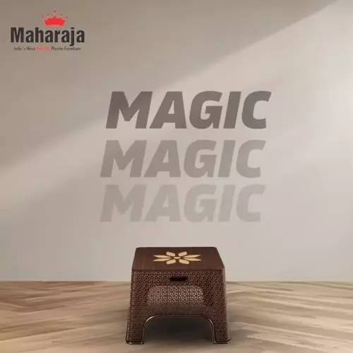 maharaja-magic-plastic-decorative-stool-square-shape-stylish-flower-design-teakwood
