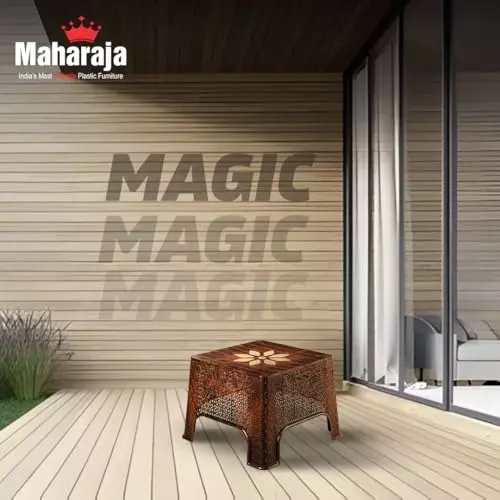 maharaja-magic-plastic-decorative-stool-square-shape-stylish-flower-design-teakwood