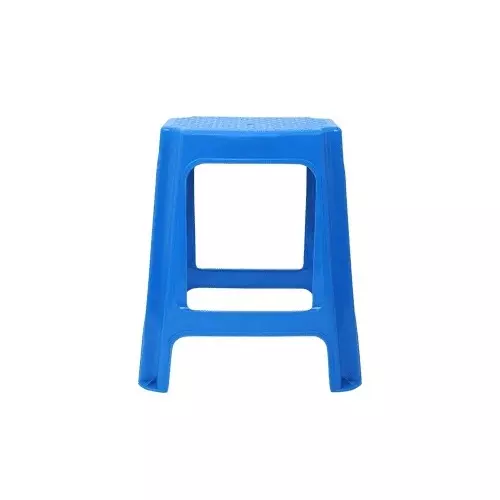 Italica Plastic Stool 21 inch (533.4 mm) Blue Color, 971 / 9721