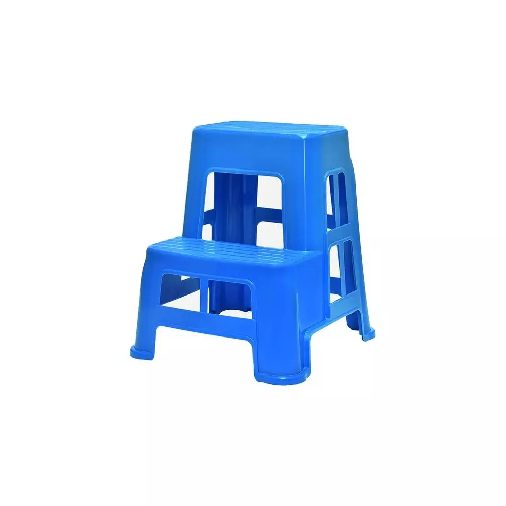 Italica Plastic Step Stool Blue Color, 9729