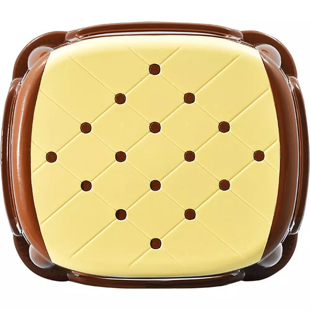 swagath-stool-plastic-45x295x295-cm-12-kg-ivory-seat-with-brown-body-pre-assembled-for-cafeteria-kitchen-houeshold-work-and-outdoor-use-pack-of-2-pcs