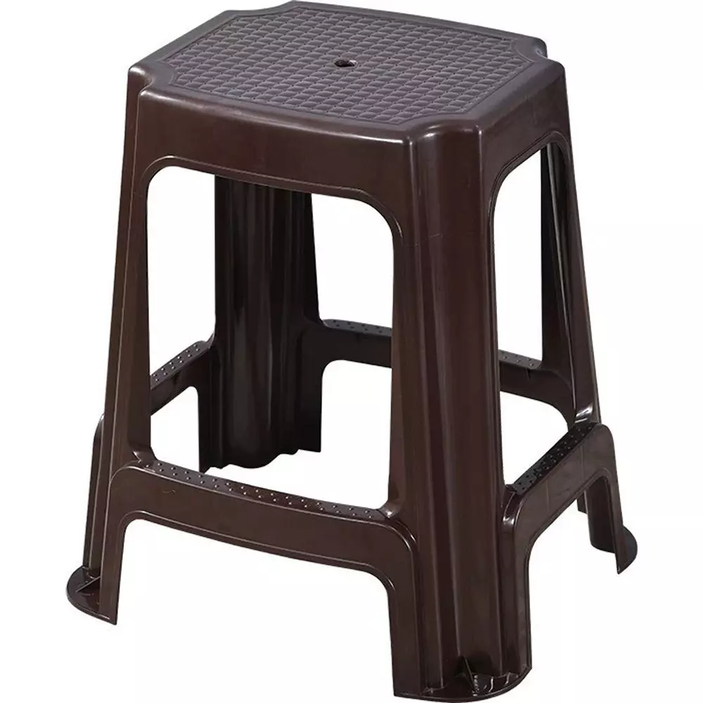 swagath-stl-rectangular-stool-plastic-sandal-brown-54x37x31-cm-size-for-outdoor-cafeteria-use-stl-05-sb-2-pack-of-2-pcs