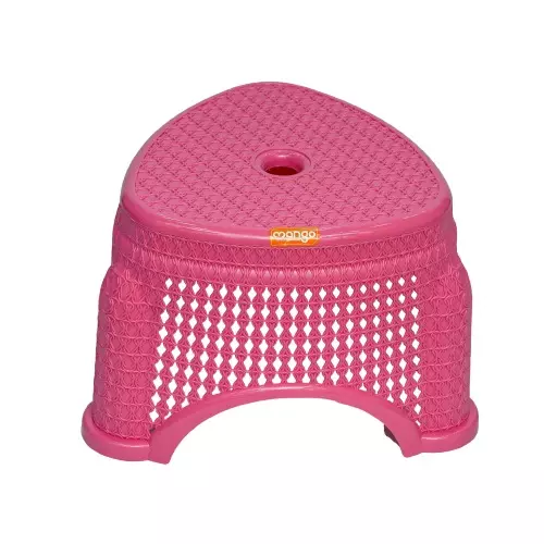 Mango TANGO Plastic Stool 304.8x381x279.4 mm Rose Pink