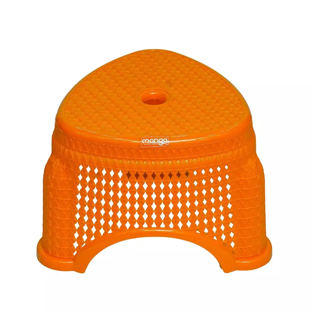 Mango TANGO Plastic Stool 304.8x381x279.4 mm Mango Orange