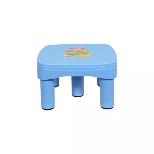 Ankur Force Patla Stool High Grade Polypropylene Virgin Plastic Body and Blue Color for Homes, Shops & More, FG10036A15