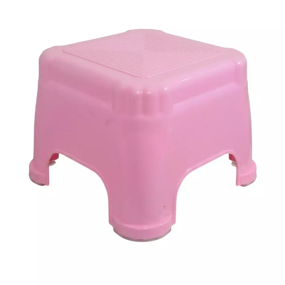 Ankur Ruff N Tuff Patla Stool High Grade Polypropylene Virgin Plastic Body and Lavender Color for Homes, Shops & More, FG10064A10