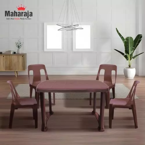 maharaja-bahubali-4-seater-chair-dining-table-kit-with-arm-rest-brown-plastic-for-home-school-garden-office-din_bahubali_brown-4