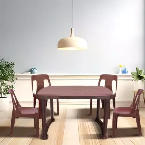maharaja-crysta-4-seater-chair-dining-table-kit-with-arm-rest-brown-plastic-for-home-school-garden-office-din_crysta_brown-4