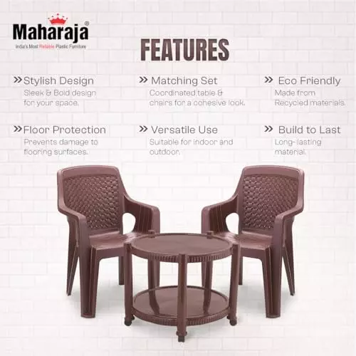 maharaja-chair-table-kit-with-arm-rest-elegant-design-brown-plastic-for-home-school-garden-office-t5_safari111-brown-pk2