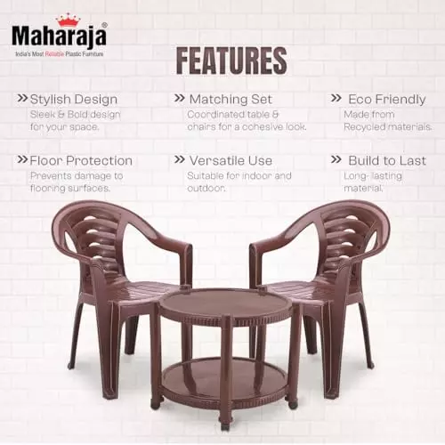 maharaja-chairs-with-matching-table-kit-with-arm-rest-stylish-sturdy-brown-plastic-for-home-school-garden-office-t5_sunrise-brown-pk2
