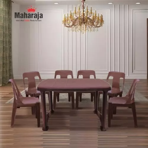 maharaja-bahubali-6-seater-chair-with-armless-dining-table-kit-brown-plastic-medium-back-style-for-home-school-garden-office-din_bahubali_brown-6