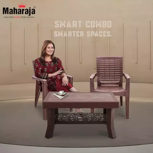 maharaja-singham-chair-table-kit-with-arm-rest-premium-design-brown-plastic-for-home-school-garden-office-polo_singham102-brown-pk2