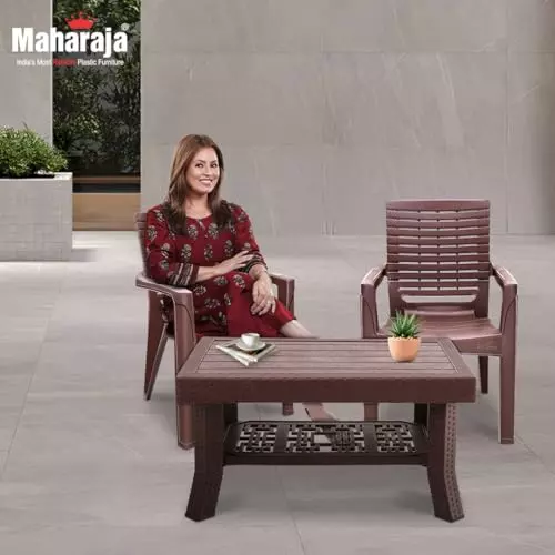 maharaja-singham-chair-table-kit-with-arm-rest-premium-design-brown-plastic-for-home-school-garden-office-polo_singham102-brown-pk2