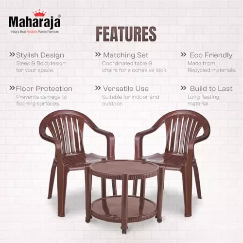 maharaja-chair-table-kit-with-arm-rest-space-saving-design-brown-plastic-for-home-school-garden-office-t5_9002-brown-pk4