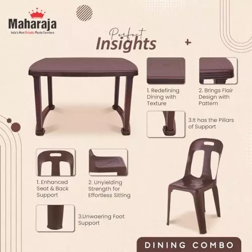 maharaja-crysta-dining-table-with-6-chairs-plastic-for-indoor-outdoor-dining-brown
