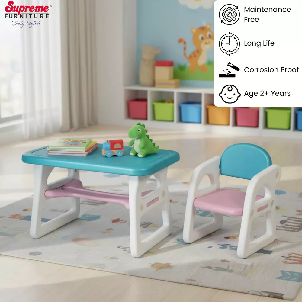 supreme-plastic-kids-chair-with-table-set-blue-white-bambino