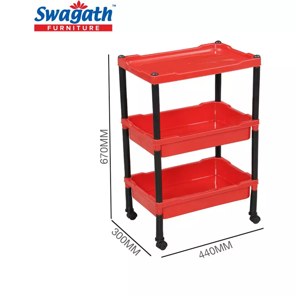 swagath-wheel-type-3-shelves-plastic-furniture-trolley-red-for-fruits-vegetables-clothes-books-trl-03-br-1
