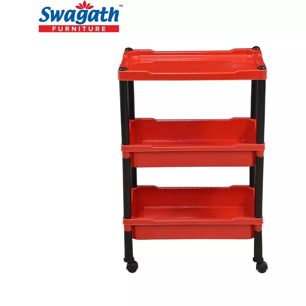 swagath-wheel-type-3-shelves-plastic-furniture-trolley-red-for-fruits-vegetables-clothes-books-trl-03-br-5-pack-of-5