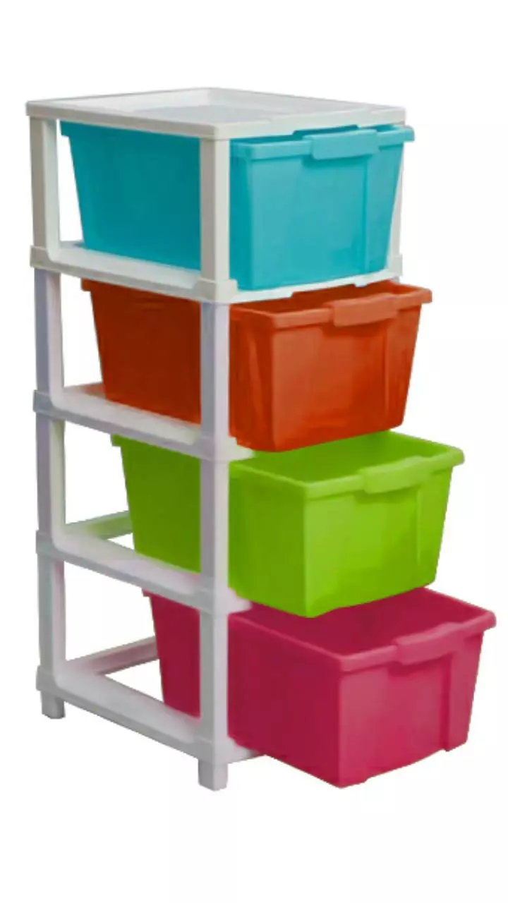 Supreme Chest Polypropylene Multicolor Multipurpose Trolley