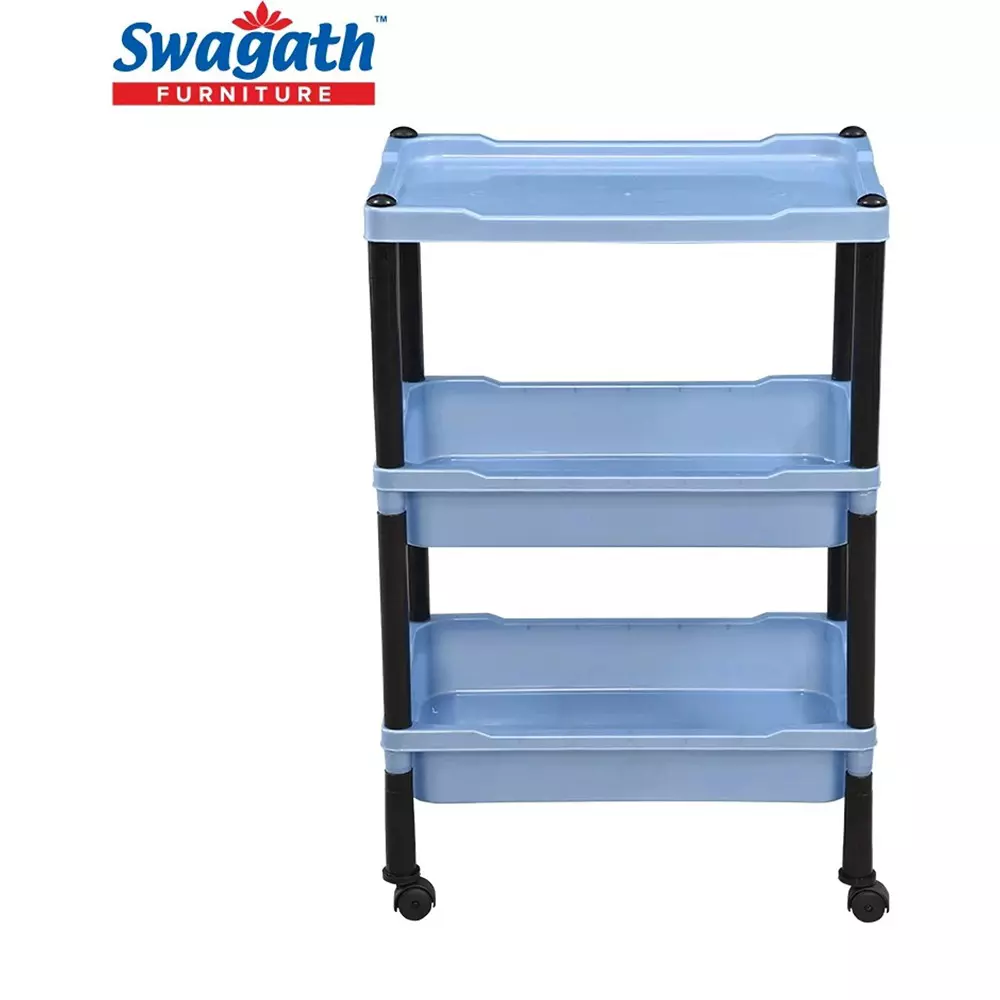 swagath-wheel-type-3-shelves-plastic-furniture-trolley-blue-for-fruits-vegetables-clothes-books-trl-03-lpbl-5-pack-of-5