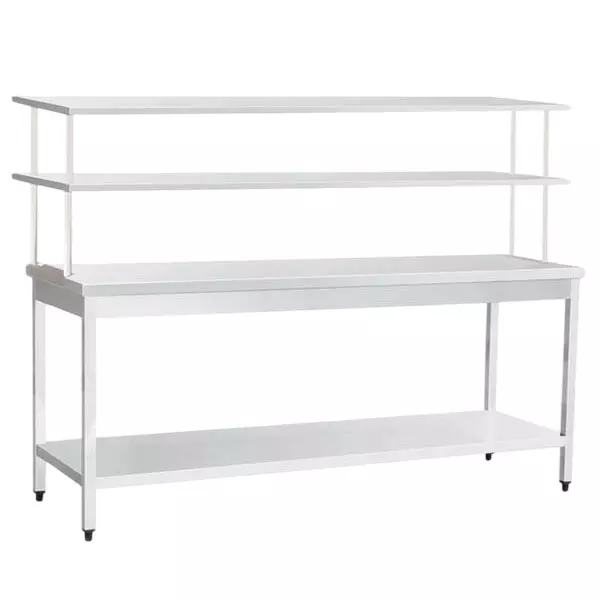 Butler 120 cm Overhead Shelf Stainless Steel Body for Work Tables in Commercial Kitchens, OHS 1200