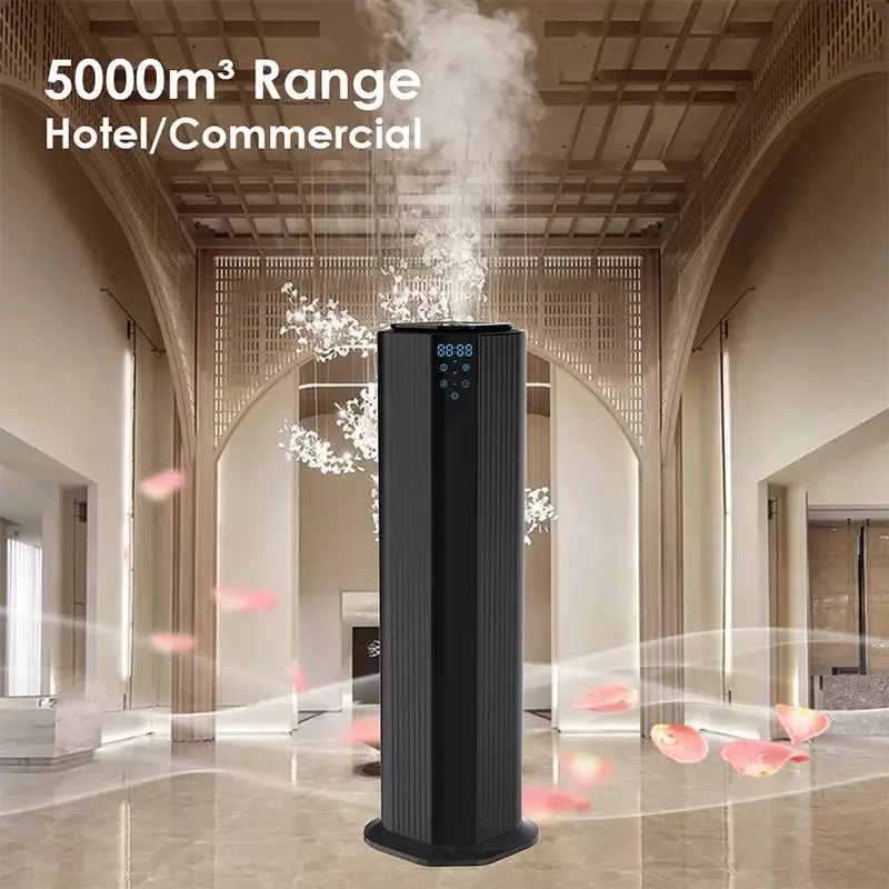 AURA DECOR Intelligent Scent Diffuser 1000 ml Capacity 5000 m³ Coverage Area Black, S3000TF