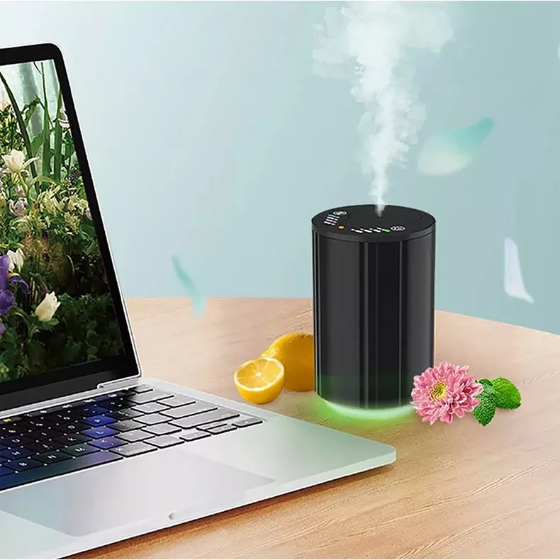 AURA DECOR X3 Pro Scent Diffuser 10 ml Capacity 50 m² Coverage Area Black