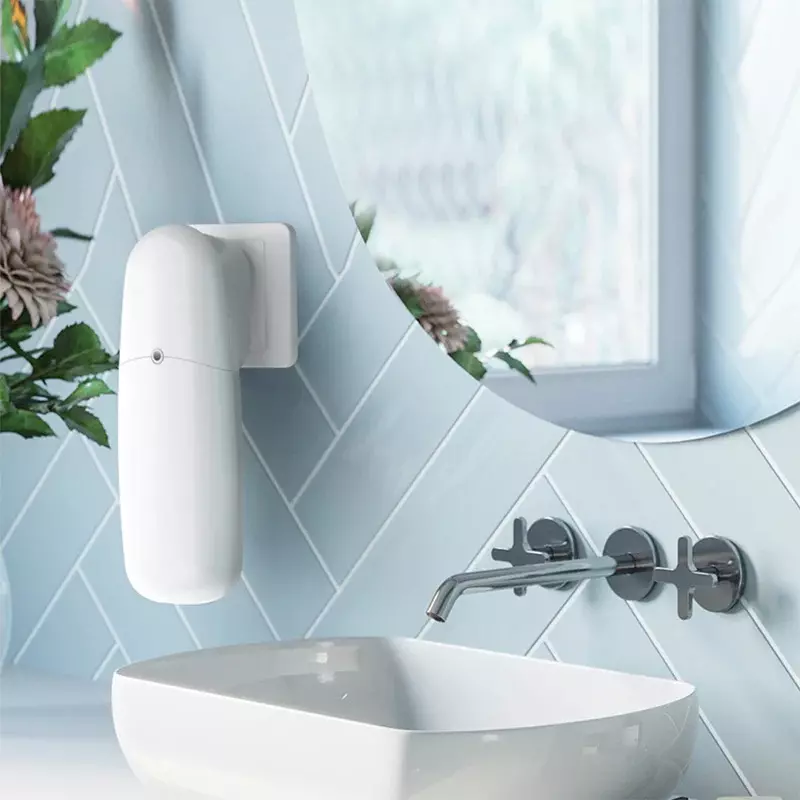 AURA DECOR Plug2 Smart Aroma Diffuser 130 ml Capacity 300 m³ Coverage Area White