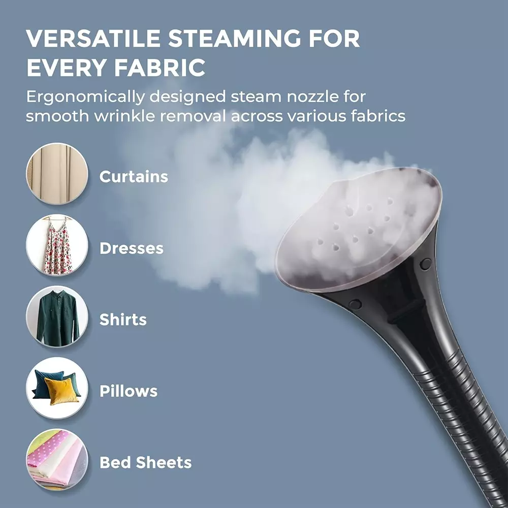 Havells Fyber 1600 W Garment Steamer Purple 1.3 L Tank Capacity, GHGGSDGU160