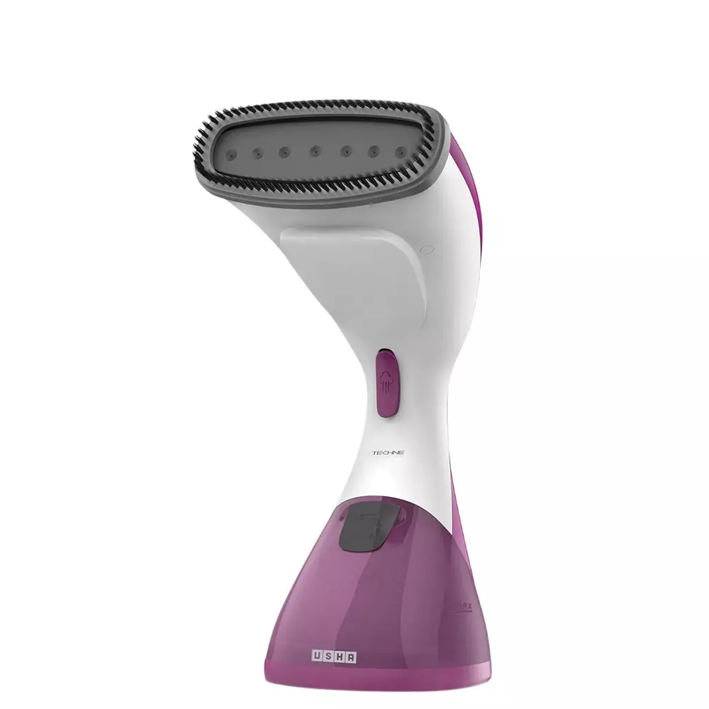 Usha Techne Direct 920 W Garment Steamer Handheld (Portable) 200 ml Tank Purple & White, TECHNE1000