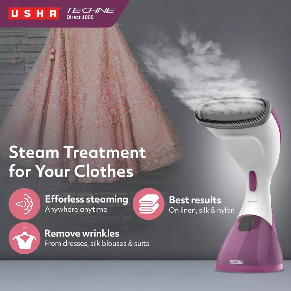 usha-techne-direct-920-w-garment-steamer-handheld-portable-200-ml-tank-purple-white-techne1000