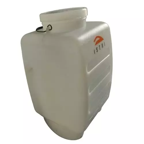 ISTRI 4L Movable Water Tank Bottle with Hanger White 30x25 cm Plastic for Steam Iron, Commercial & Industrial Use