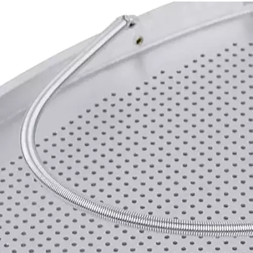 ISTRI Steam Press Iron Teflon Shoe Cover Protector Silver 14x8 cm Aluminium 230 V for Commercial & Industrial Use