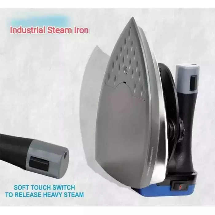 Silti ES 300L-CBB 1600 W Industrial Electric Steam Iron Press with Anti Shine Teflon Shoe