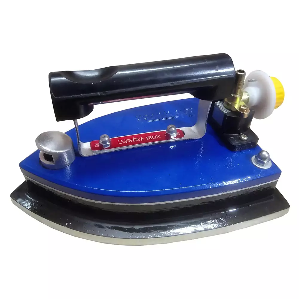 newtech-lpg-gas-iron-press-ms-steel-soleplate-55-kg-with-3-m-pipe
