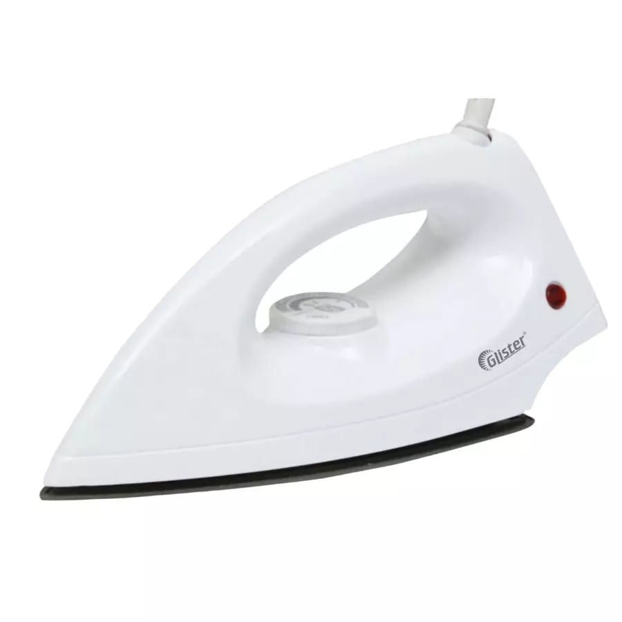 Glister Bullet Electric Iron 750 W Shock Protection Plastic