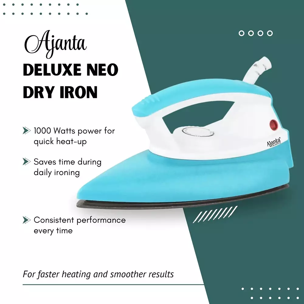 ajanta-quartz-deluxeneo-dry-iron-1000-w-with-temperature-control-smooth-non-stick-soleplate-turquoise-blue