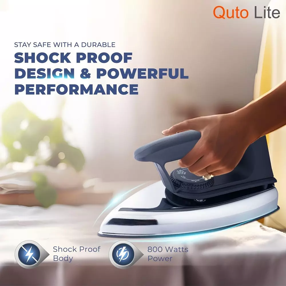 ivas-quto-dry-iron-800-w-non-stick-coated-soleplate-black