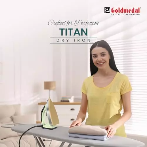 Goldmedal Titan Dry Iron 1000 W Mint Green, DIP1000WS004-MGN